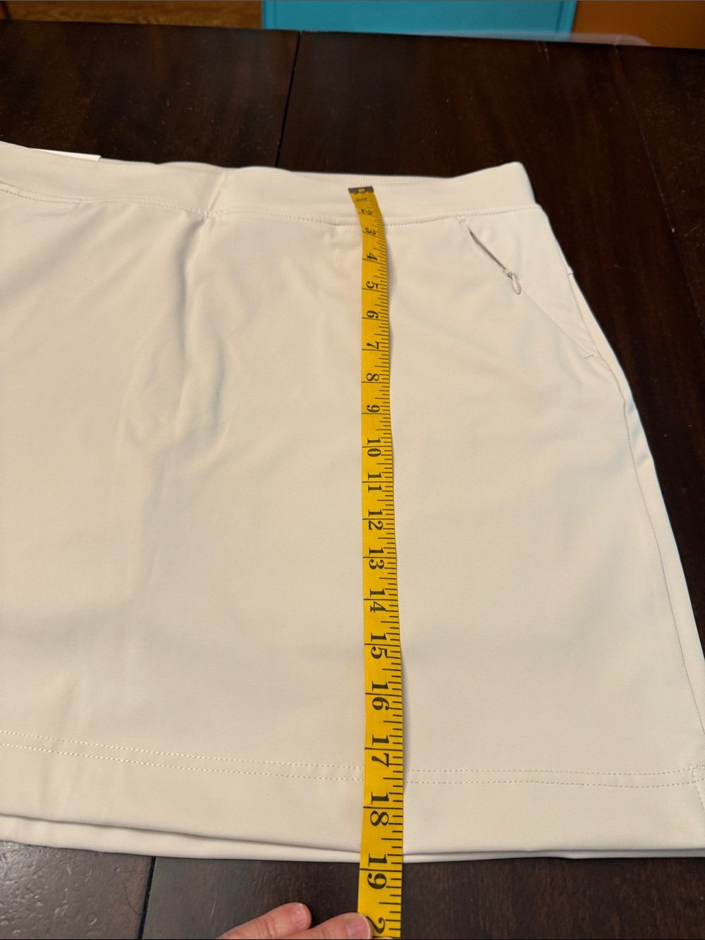 32 Degrees Cool Cream Active Skort with Side Pockets. Size XL. New - Picture 5 of 7